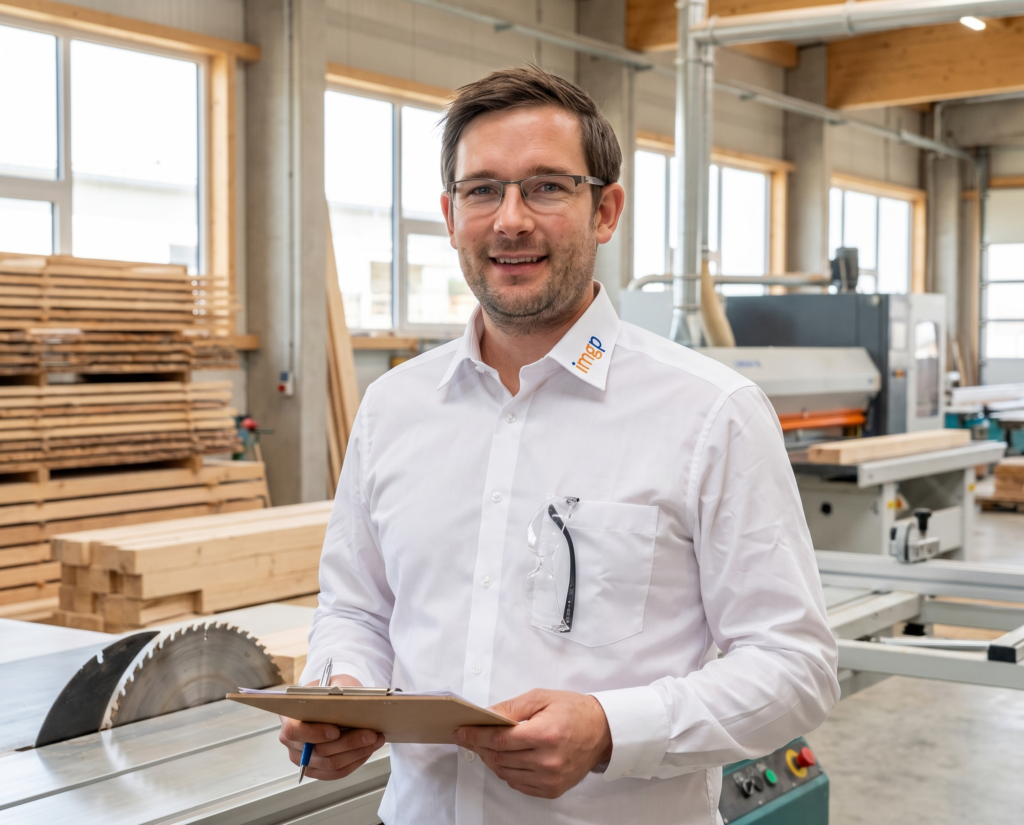 Florian Strauss – Fachkraft für Arbeitssicherheit in der Schreinerei | Arbeitssicherheit IMGP Florian Strauss als Fachkraft für Arbeitssicherheit in einer Schreinerei vor Holzbearbeitungsmaschinen